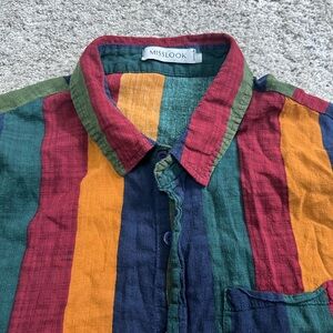 Misslook Multicolor Striped Shirt